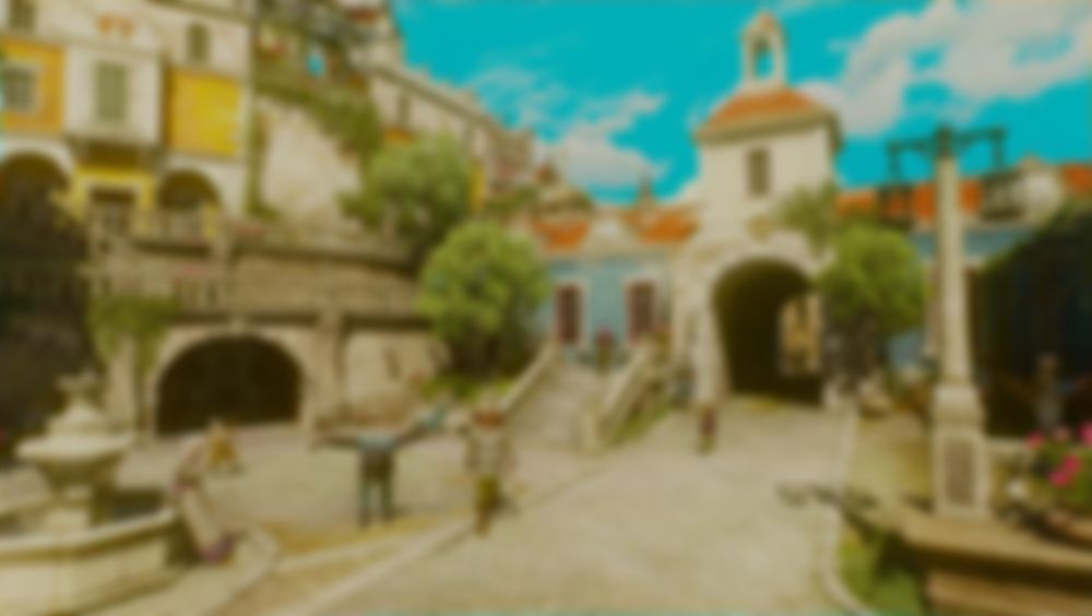 Beauclair Square Beauclair from The Witcher 3 game by RenderFIT | Looking Glass Blocks