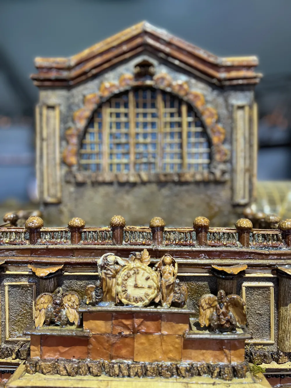 Garden clock by kennethed | Looking Glass Blocks
