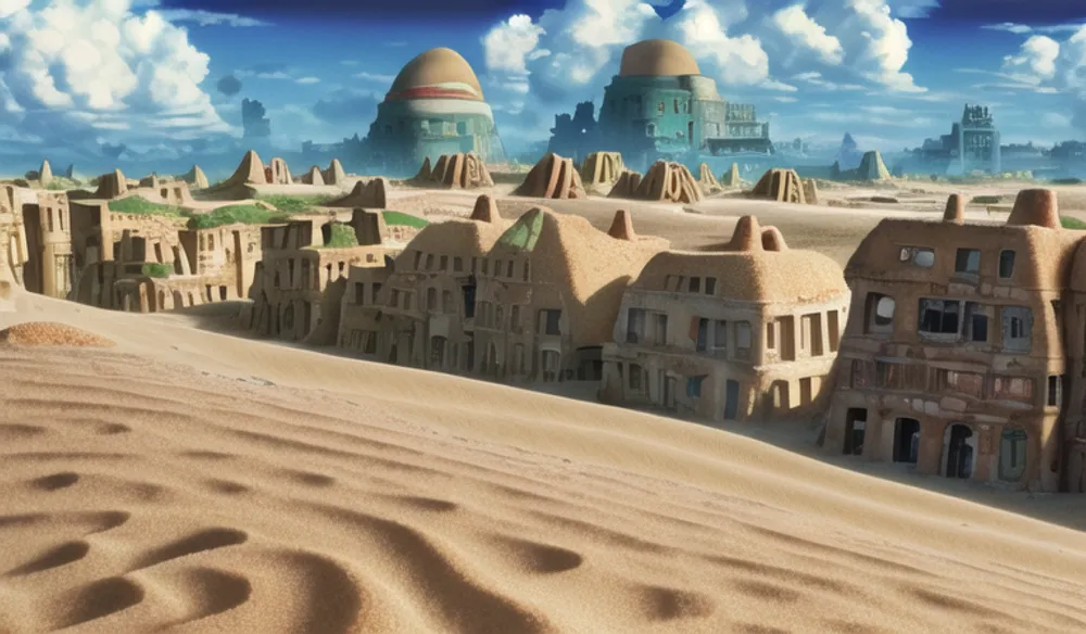 Desert fantasy by Da Cuda | Looking Glass Blocks